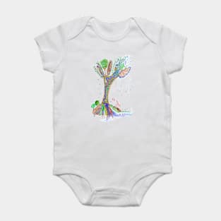 Tree of Life 3 Baby Bodysuit